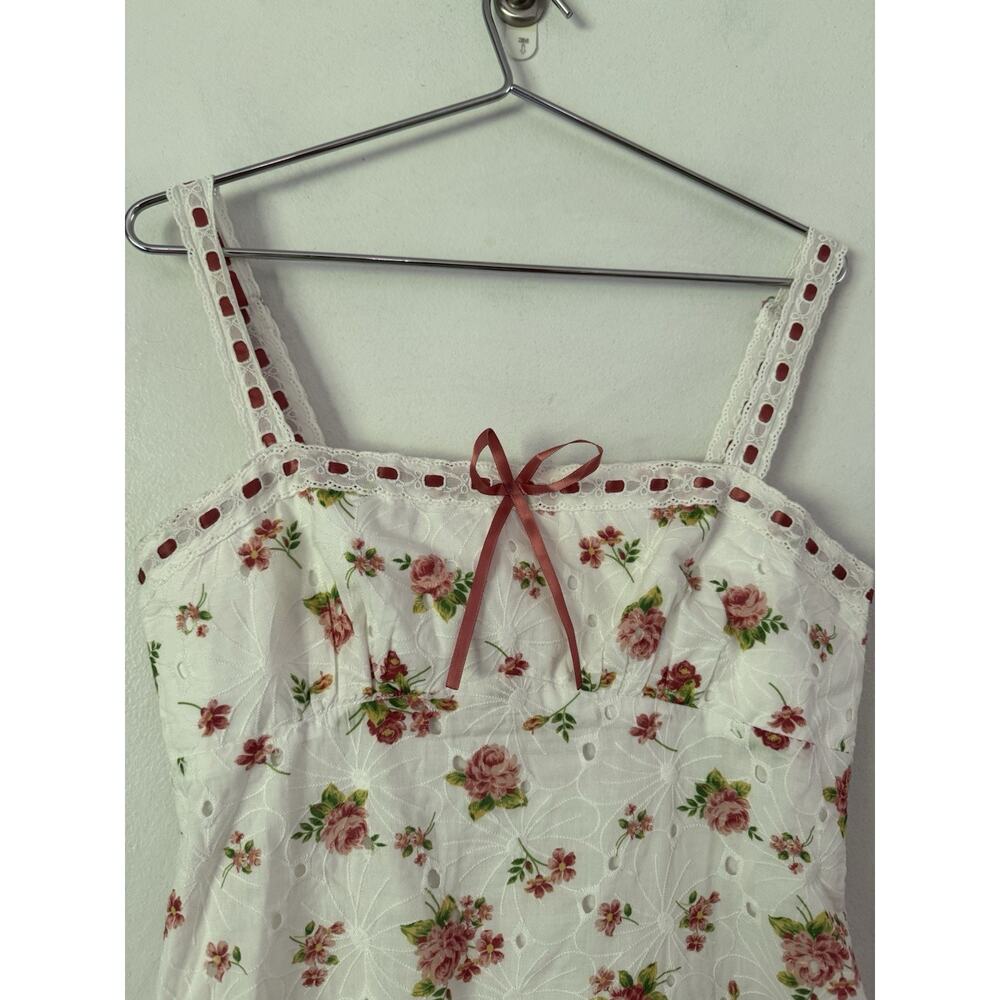 One & Only Collective Dress Size Large Romantic Feminine Lacey Bow - Picture 5 of 10